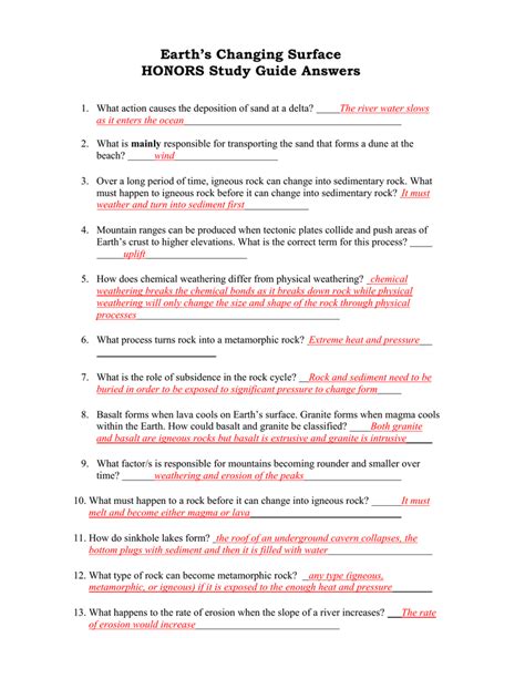 Changing earth study guide answer key. - Under the blood red moon by mina hepsen.