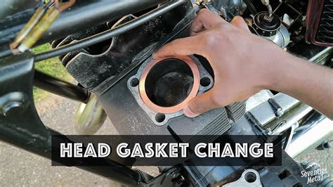 Changing head gasket. The head gasket is a piece of plastic that forms a seal between a vehicle’s engine and head. It prevents coolant and oil from mixing as it enters the engine. If you notice signs of... 