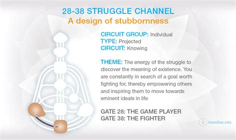 Channel 28/38 Channel of Struggle in Human Design Human design system, Human design, Design basics