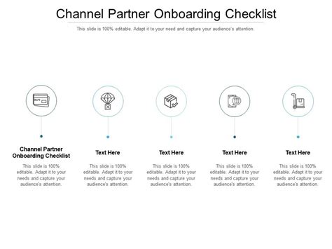 Channel Partner Onboarding Checklist Ppt Powerpoint Presentation Styles