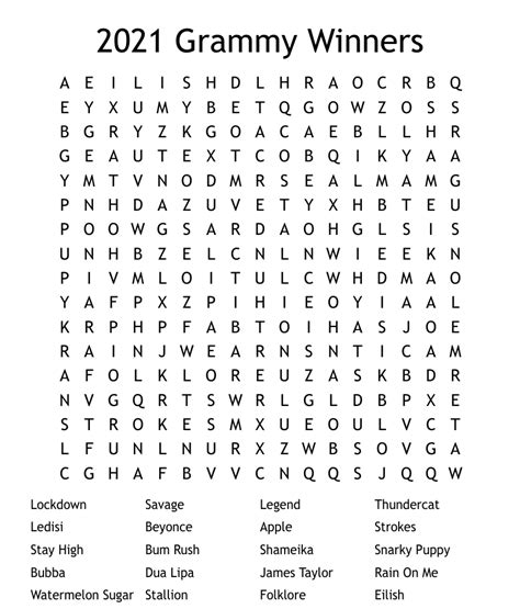 Channel orange grammy winner crossword. Crossword Clue. The crossword clue 'Hot House' Grammy-winning pianist with 5 letters was last seen on the April 09, 2022. We found 20 possible solutions for this clue. We think the likely answer to this clue is COREA. You can easily improve your search by specifying the number of letters in the answer. 