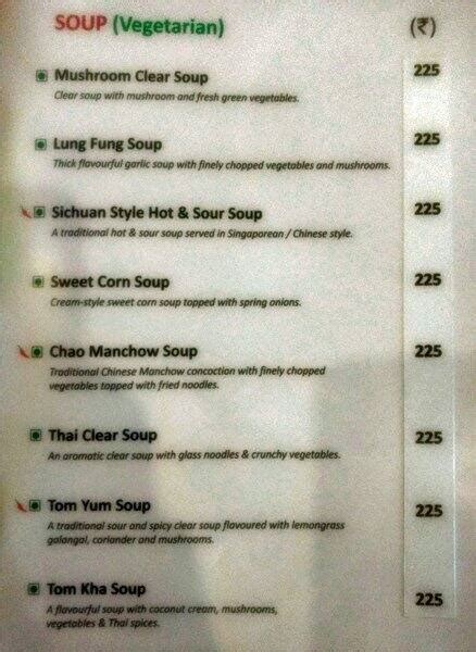 Chao Menu, Menu for Chao, MRC Nagar, Chennai - Zomato