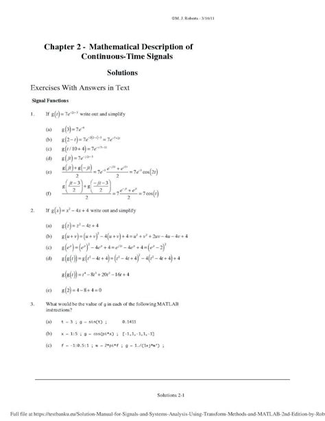 Chap5StudentSolutions - M. J. Roberts - 8/16/04 Chapter 5