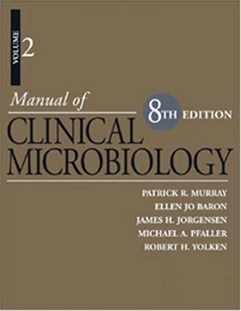 Chapin and murray manual of clinical microbiology. - The elder scrolls online guide how to reach level 50.