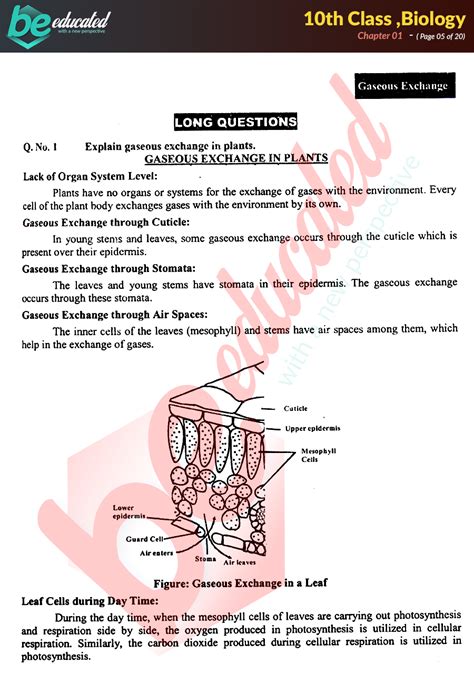 Chapter 1 Biology 10th Class Notes Matric Part 2 Notes