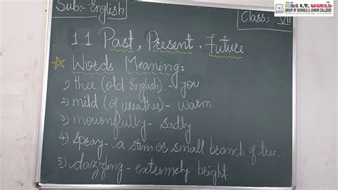 Chapter 1 Past Present Future (Sub English) YouTube