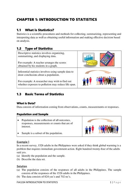 Chapter 1 Statistics