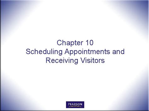 Chapter 10 scheduling appointments study guide. - Manuale del medico di chirurgia orale e maxillo-facciale rilegato a spirale.
