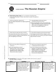 Chapter 11 section 2 guided reading the russian empire. - Dewalt air compressor d55155 owners manual.