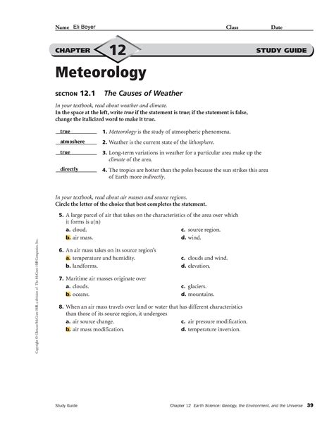 Chapter 12 meteorology study guide answers. - Utilização do domínio público pelos particulares.