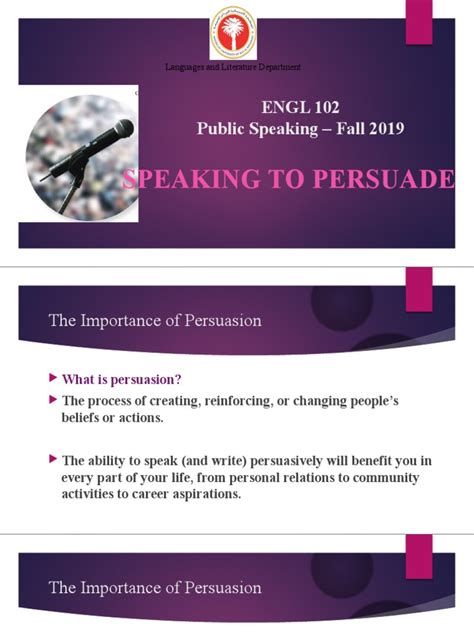 Chapter 16: Speaking To Persuade - Quizzes Studymoose