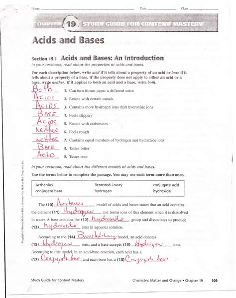 Chapter 19 Worksheet Key CHE002B StuDocu