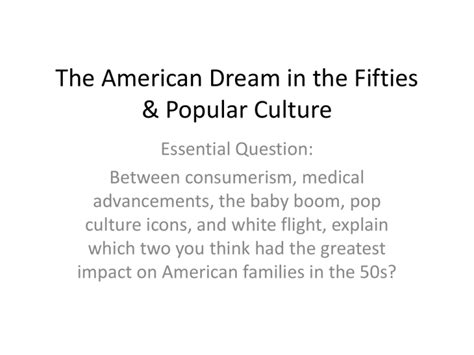 Chapter 19 section 2 the american dream in the fifties guided reading answers. - Ispe baseline pharmaceutical engineering guide volume 4.