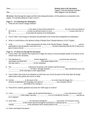 Chapter 2 Directed Reading Worksheet Doc Template pdfFiller