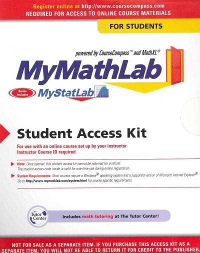 Chapter 2 Solutions Mystatlab With Pearson Etext - Chegg