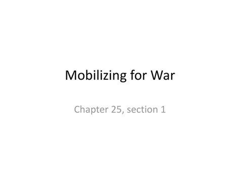 Chapter 25 section 1 mobilizing for defense guided reading answers. - How to succeed at university an essential guide to academic skills and personal development sage study skills series.
