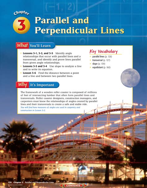 Chapter 3 Parallel And Perpendicular Lines