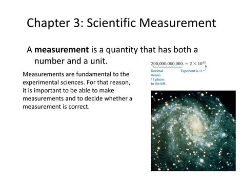 Chapter 3 Scientific Measurement