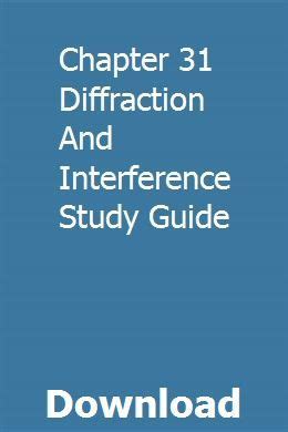 Chapter 31 diffraction and interference study guide. - The art of business a guide to self employment for creative arts therapists.
