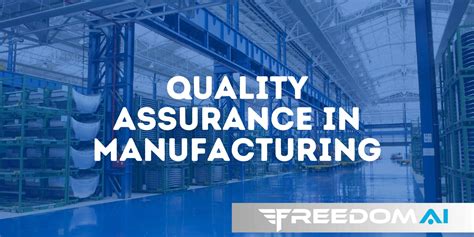 Chapter 4 - Quality Assurance in Manufacturing