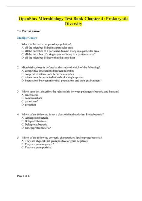 Chapter 4 microbiology test answers.  Why is it not possible to use a standa...