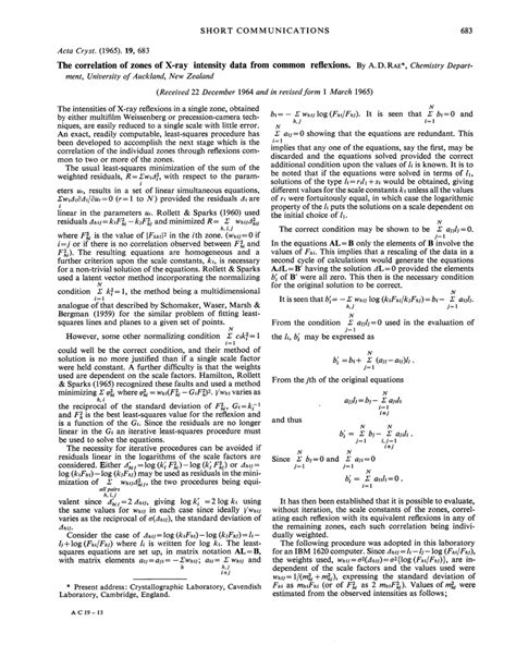 Chapter 4.0 ABSORPTION CORRECTIONS - University of …