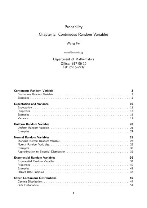 Chapter 5 Continuous Mathematics