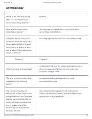 Chapter 7: Anthropology Flashcards Quizlet