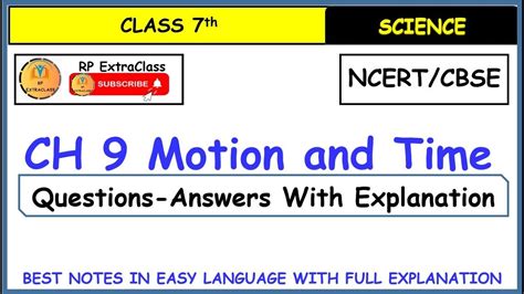 Chapter 9 Motion Test Answers