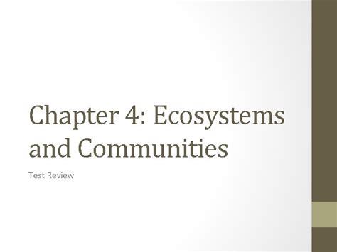 Chapter Answer Work Ecosystems Communities Key 4