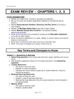 Chapter Test Review