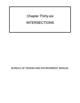 Chapter Thirty-four INTERSECTIONS - Illinois Department of …