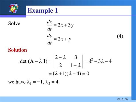 Chapter Three Systems of Linear Differential Equations