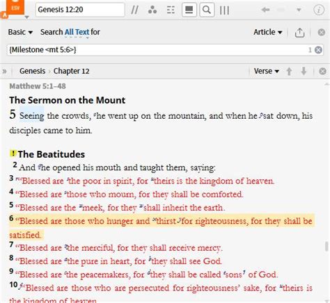 Chapter Verse and Pericope - Logos Forums - Logos Bible …