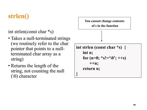 Char array to char pointer.  Takes a null-terminated strings (we routinely refer to t...