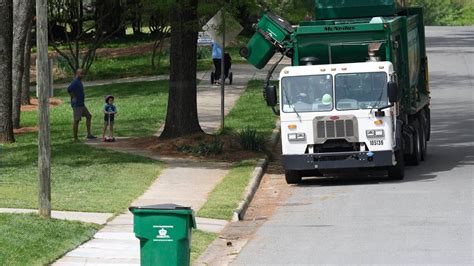 Char meck trash pickup. Garbage Collection Garbage is collected once a week on your scheduled collection day. How to Prepare Garbage for Collection: O o All garbage must be bagged before placing it in the city-issued garbage cart. Do not overfill carts or place garbage items outside of the cart. Items outside the city-issued cart will not be … 