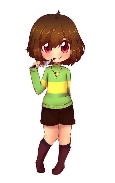 Chara drawing. The Undertale Fandom attends to draw Chara's face as it is see in the sprite. or just normal human face entirely. The Undertale Fandom also attends to debate about what Chara's "Creepy Face" is and stuff. I'm not going to go into detail about it. But I think... Chara's "main" face is not the face we see on the sprite at all! 