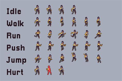 Character Sprites Sheet