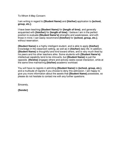 Character Witness Letter Template with Examples & Samples