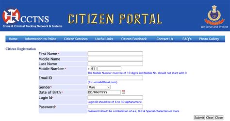 Character certificate online check.  Under CCTNS Project all Police Stations an...