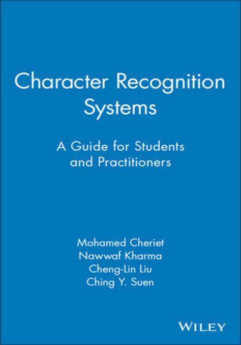 Character recognition systems a guide for students and practitioners. - Meaning based translation a guide to cross language equivalence 2nd.