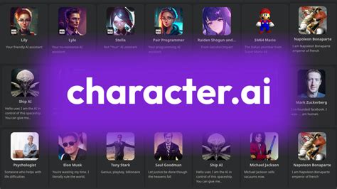 Character.i. Once you have logged in, click on the 'Create' button on the left sidebar. Next, click on the 'Create Character' option. After that, set up the basic details for your character, like Name, Greeting, Visibility, Image generation alongside the text, and its avatar. 💡. 