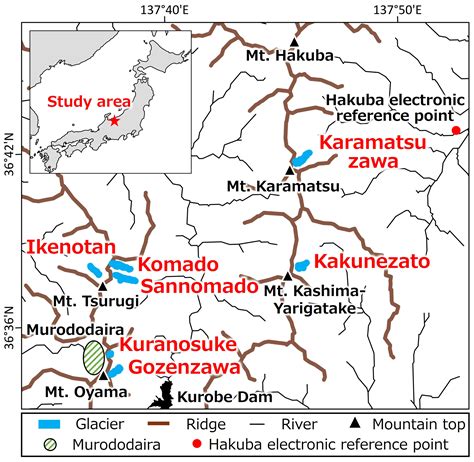 Characteristics of mountain glaciers in the northern Japanese Alps