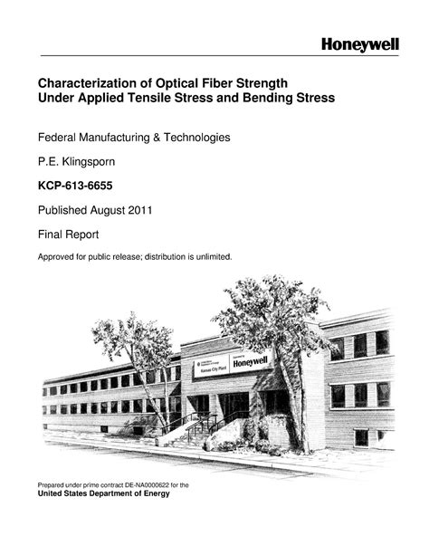 Characterization of Optical Fiber Strength Under Applied Tensile …