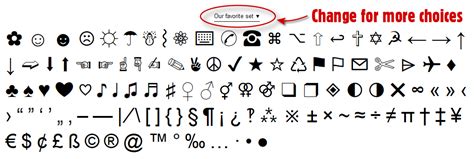 Characters For Copy Pasting