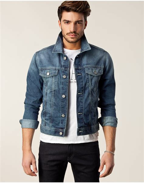 Charcoal Denim Jacket Outfits For Men - Lookastic