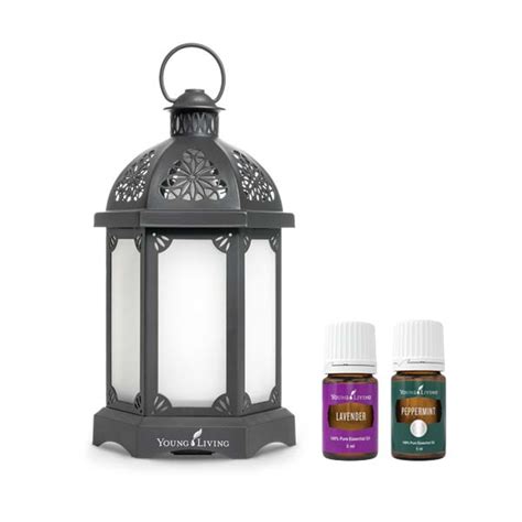 Charcoal Lantern Diffuser Young Living Essential Oils