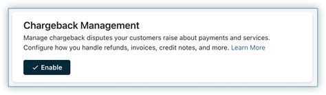 Chargeback Management Chargebee Docs