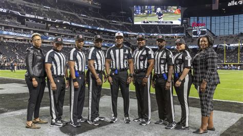 Chargers-Raiders game makes history with NFL’s 1st all-Black officiating crew and 3 women
