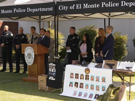 Charges filed against members of Southern California gang after killing of 2 police officers